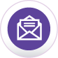 icon showing an envelope